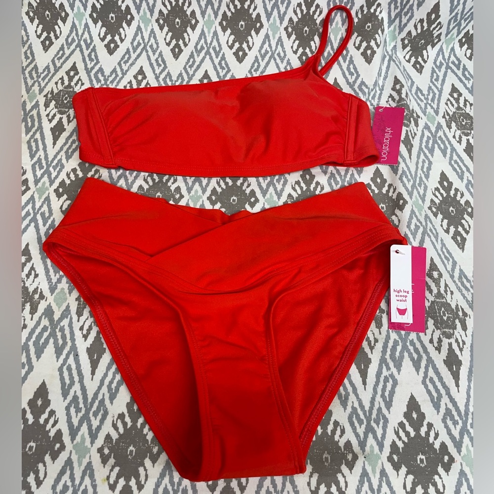 Adorable bikini set RED NEW